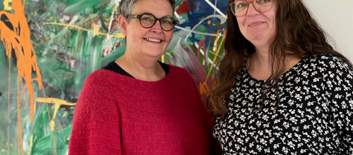Billede af Tina Frederiksen og Anita Johnsdottir